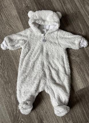 Плюшевий чоловічок  h&m унісекс 56 см. 0-2 міс.