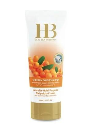 Крем для тіла health & beauty універсальний з олією обліпихи, 180 мл