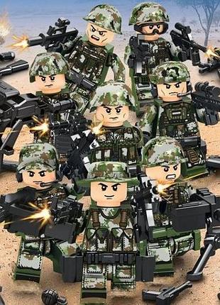 Конструктор фигурки украинские солдатики военные спецназовцы рейнджеры полиция art5037