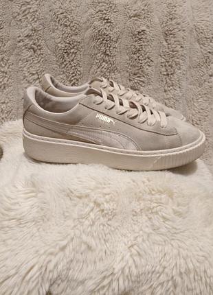 Оригінальні замшеві кеди puma suede platform