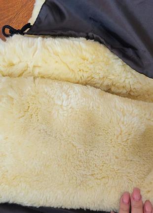 Eisbärchen конверт из натуральной овчины, футмуф, спальный мешок, чехол на ноги, коврик в коляску и санки, медицинская овчина.