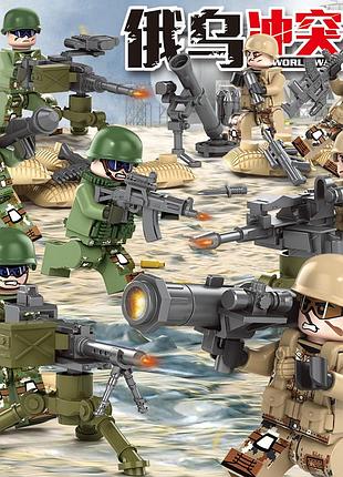Фигурки конструктор украинский спецназ против российских военных оккупантов art4951