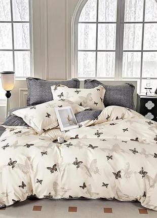 Постельное белье двуспальное из фланели mallory home print 3 22325 180х220 см