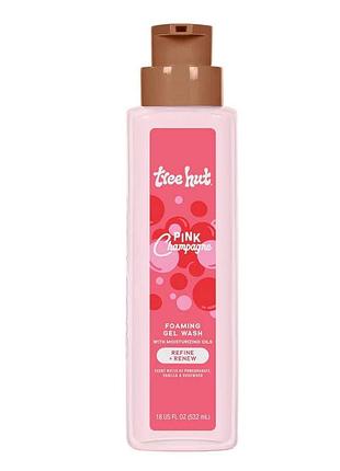 Крем для тіла tree hut pink champagne foaming gel wash, 255 мл