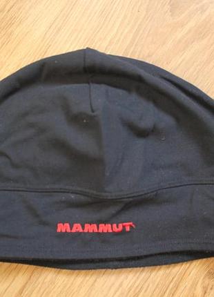 Технологичный унисекс лыжный / вело подшлемник / шапка mammut schoeller dryskin 3xdry