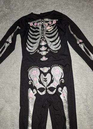 Костюм на хелловин скелет 3
