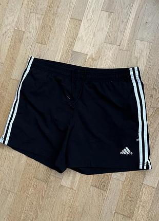 Шорти жіночі adidas vintage чорні, розмір m-l