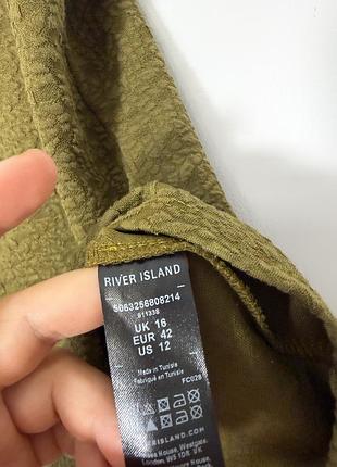 Новая блуза цвета хаки river island studios 7