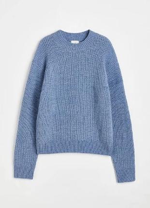 Светр жіночий h&m шерстяний блакитний