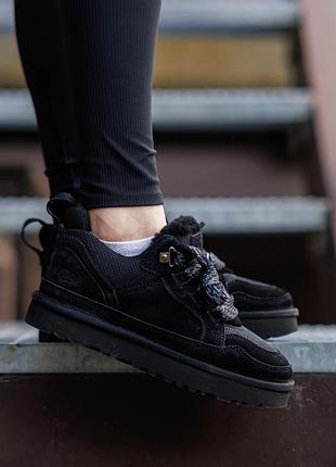 Р.36-40 ugg lowmel sneaker black ug009 6