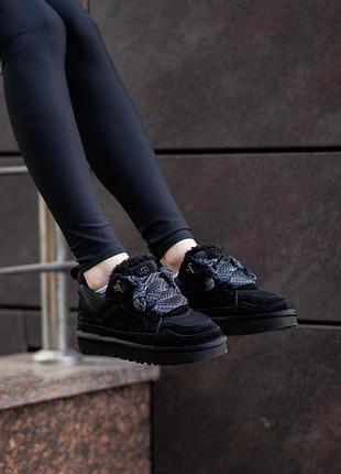 Р.36-40 ugg lowmel sneaker black ug009 8