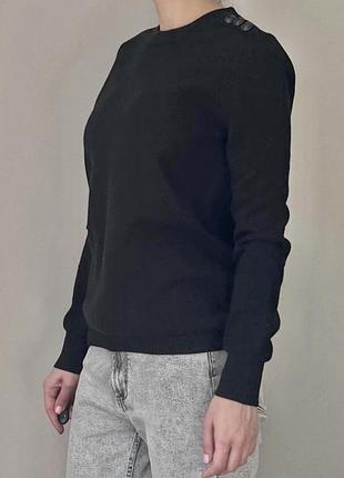 Dior uniforms шикарний чорний светр в розмірі m, ідеальний стан як новий, оригінал