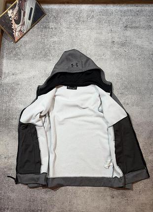 Чоловіче худі under armour флісове сіре 3