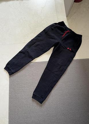 Under armour спортивки спортивні штани утеплені начос фліс манжети спортивные штаны утеплённые флис начёс детские на мальчика дитячі хлопчика