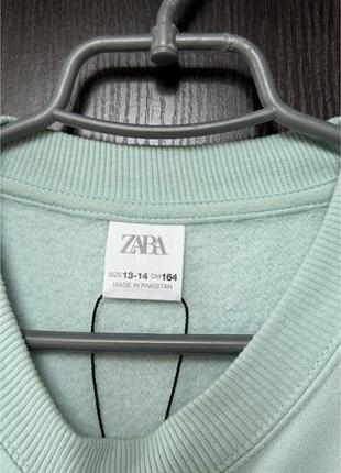 Кофта дитяча zara м'ятна 158-164 2