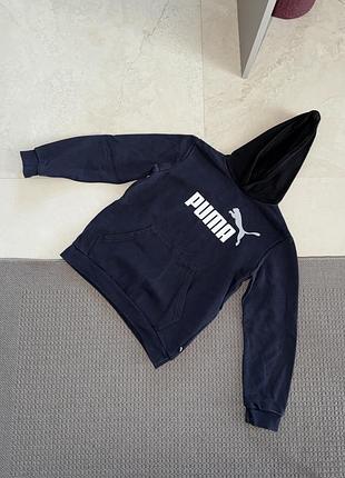 Утеплене худі puma утеплённое худи оригинал кофта оригінал на хлопця дитяче мальчика детское