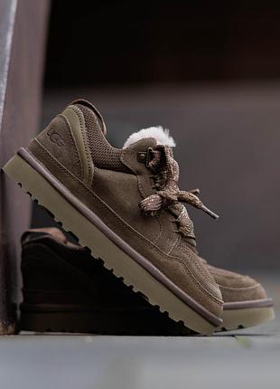 Р.36-40 ugg lowmel sneaker moss green ug010 4