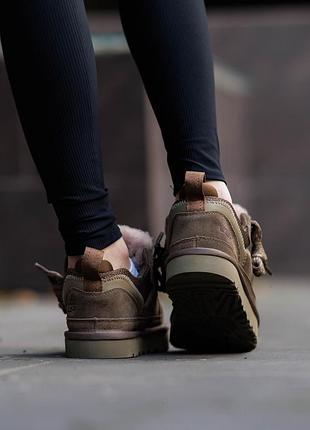 Р.36-40 ugg lowmel sneaker moss green ug010 8