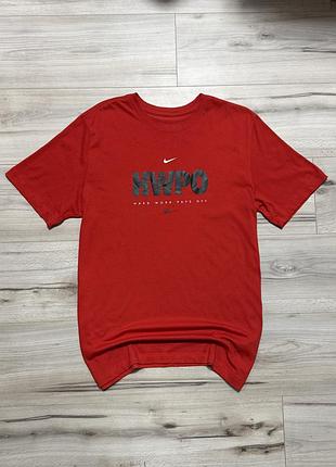 Новая спортивная футболка найк nike dri-fit hwpo mat fraser graphic, m, оригинал