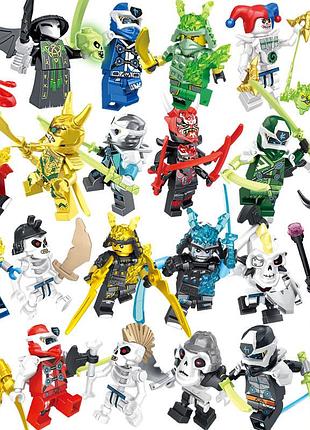 Фігурки конструктор ніндзяго ninjago аніме 24 штук