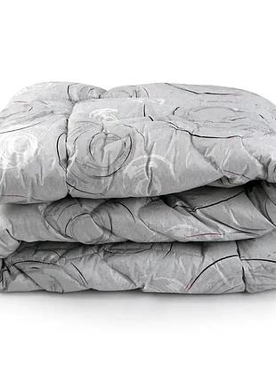 Зимнее шерстяное одеяло "элит" полуторное, light beige