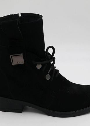 Ботинки женские молодёжные замшевые зимние,40 размер. foot step (28)
