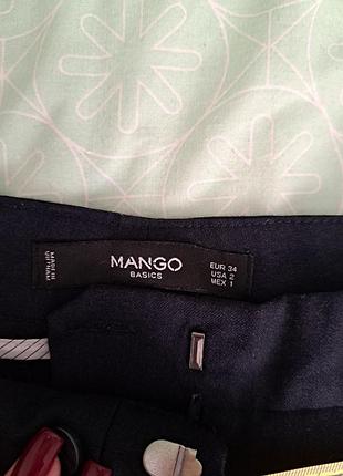 Брюки жіночі mango чорні 4