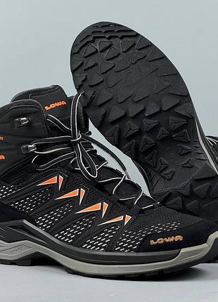 Lowa innox pro mid gore tex ботинки черевики трекінгові горные тактические кросівки трейлові демісезон кроссовки унісекс гірські туристичні лова