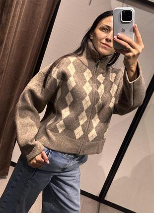 Тепла кофта zara