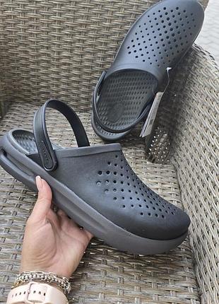 Чоловічі сабо in motion crocs black р. m8