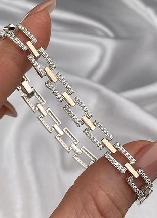 Серебряный браслет 925 пробы
