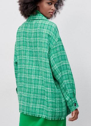 Твідова сорочка zara 4