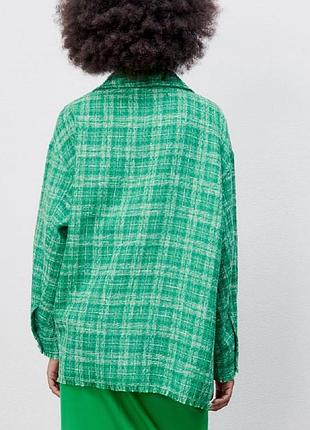 Твідова сорочка zara 5