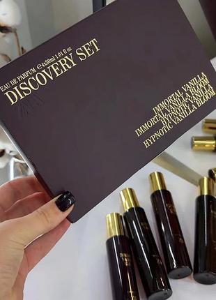 Подарунковий набір парфумів zara vanillas discovery set (4 x 30 ml)