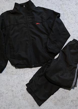 Спортивний костюм для хлопчика slazenger чорний