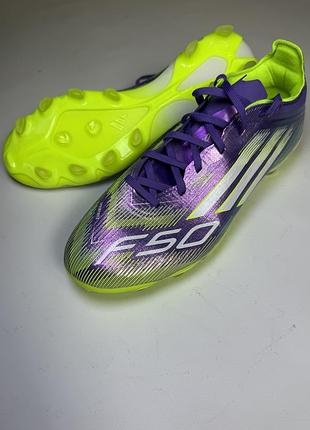 Adidas f50 elite purple rush - оригинальные футбольные бутсы 44р