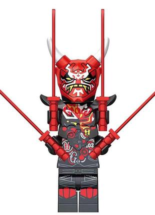 Фигурка человечек ниндзяго уличная гонка змей ninjago