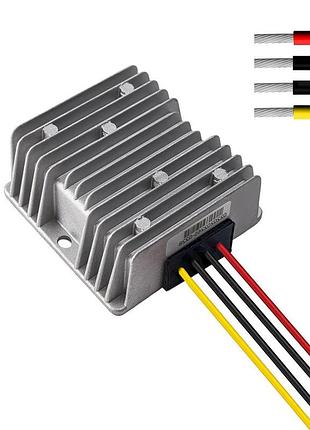 Bauer electronics - підвищувальний перетворювач напруги dc-dc 9–22 в на 24 в, 10 а, 240 вт, водонепроникний ip68