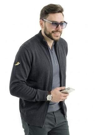 Кофта тепла  з джерсі з додаванням вовни та мохеру  р.xl-xxl іспанія