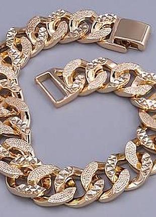 Браслет на руку медзолото xuping 18k. 19,5 см.