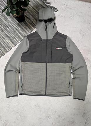 Треккинговая туристическая куртка флиска кофта berghaus размер л salomon mammut
