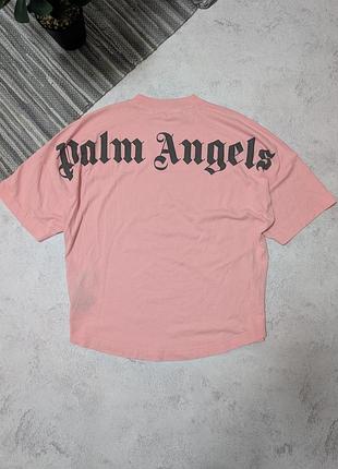 Унісекс оверсайз футболка palm angels розмір с x balenciaga x off white оригінал