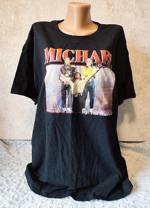 Футболка mj: the musical (michael jackson) — официальный мерч, бродвей. xl.оверсайз.
