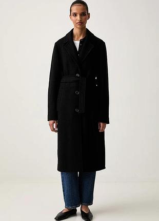 Urbanshop com ua marc o'poloпальто женское шерстяное черное 500014936 размеры запитуйте