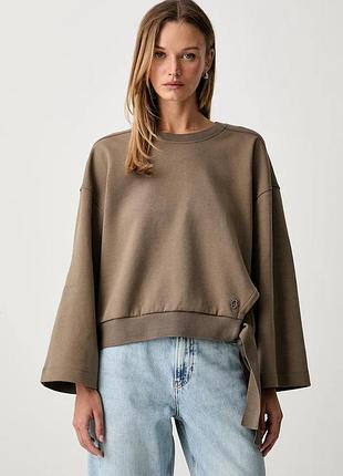 Urbanshop com ua bossкофта женская с хлопком essega1 коричневая 50562856 размеры запитуйте