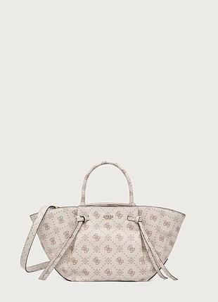 Urbanshop com ua guess сумка-шоппер женская allegra бежевая hwgp24 89060 размеры запитуйте