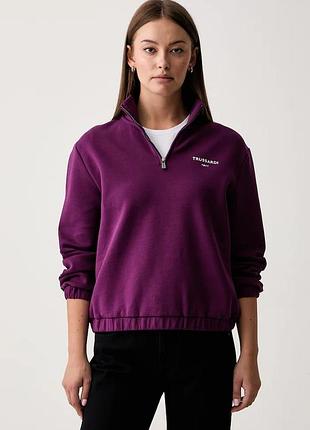 Urbanshop com ua trussardikофта женская с хлопком фиолетовая g8096000295n размеры запитуйте