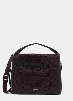 Urbanshop com ua liu joсумка-шоппер женская из искусственной кожи коричневая af6057 es042 размеры запитуйте