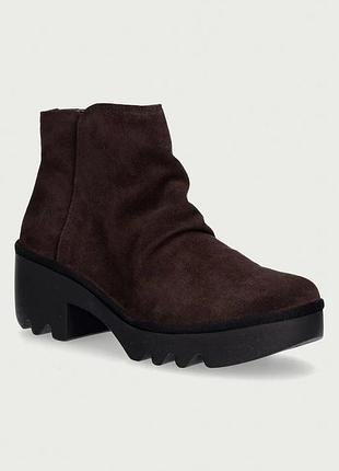 Urbanshop com ua fly london ботильоны на каблуке женские замшевые tulp592fly коричневые p501592004 размеры запитуйте