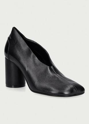 Urbanshop com ua mm6 maison margielaтуфли-лодочки на каблуке кожаные черные s59wl0107-p7557 размеры запитуйте